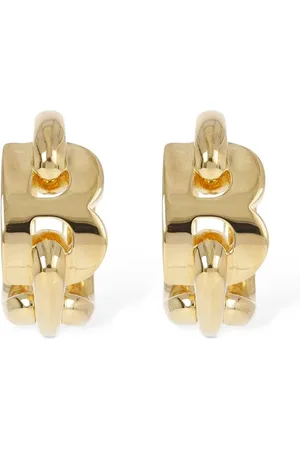 Balenciaga Pendientes De Aro De Latón
