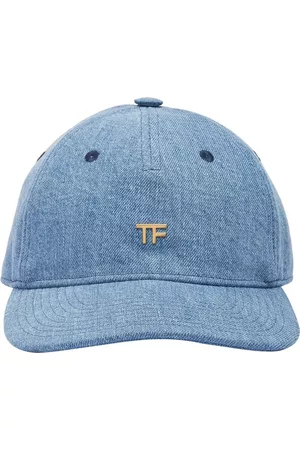Tom Ford Mujer Gorras de mezclilla - Gorra Baseball De Denim Con Logo