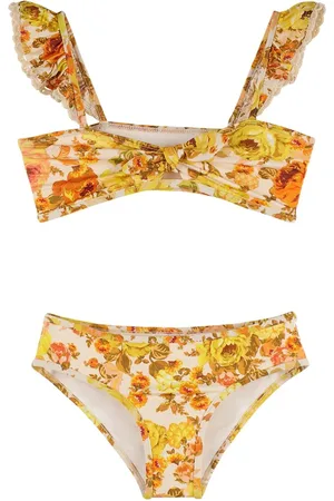 ZIMMERMANN Bikini De Lycra Estampado
