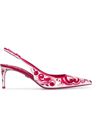 Dolce & Gabbana Zapatos De Piel Destalonados 60mm