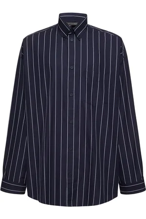 Balenciaga Camisa Oversize De Algodón