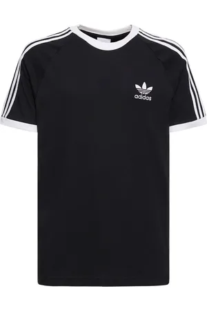 adidas Camiseta De Algodón Con 3 Bandas
