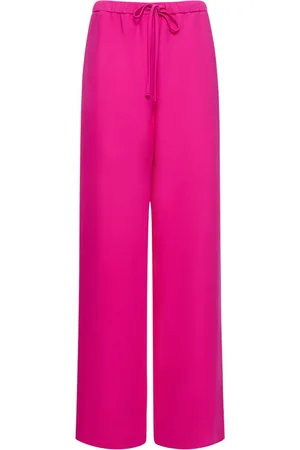 VALENTINO Pantalones Anchos De Cady