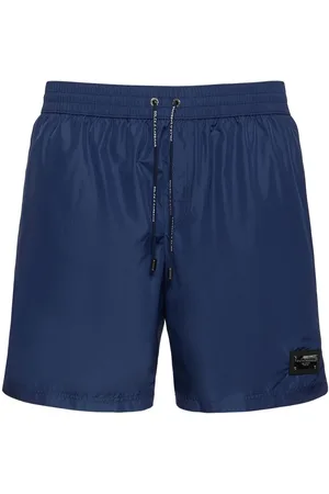 Dolce & Gabbana Bañador Short Con Placa De Logo