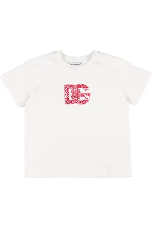 Dolce & Gabbana Camiseta De Jersey De Algodón Con Logo