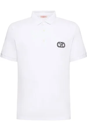 VALENTINO Polo De Algodón Con Logo