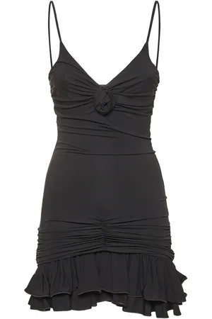BLUMARINE Vestido Corto De Jersey Drapeado