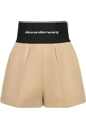 Alexander Wang Shorts Sastre De Algodón Y Nylon