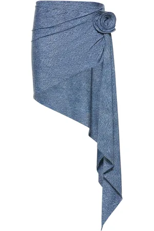 MAGDA BUTRYM Falda Efecto Denim