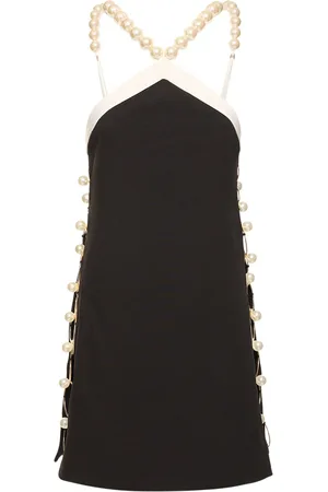 PATBO Vestido Corto Con Cuentas
