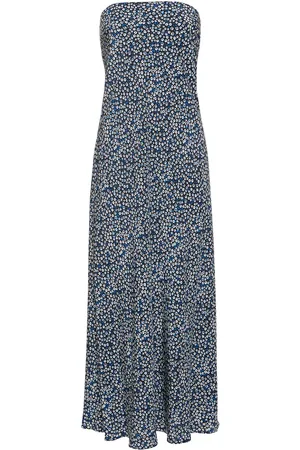 MATTEAU Vestido Maxi De Crepé De Seda