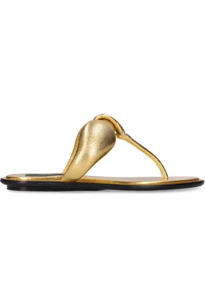 Puccini Sandalias De Piel Laminada 10mm