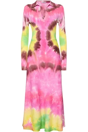 GABRIELA HEARST Falda Midi De Punto De Cashmere