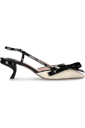 Roger Vivier Zapatos Destalonados De Shearling 55mm
