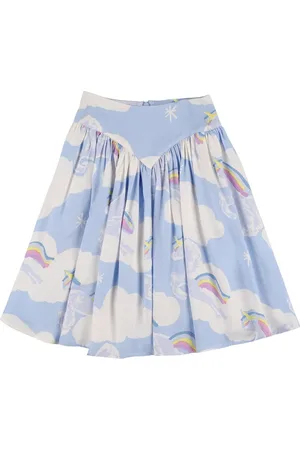 Stella McCartney Falda Midi De Viscosa Estampada