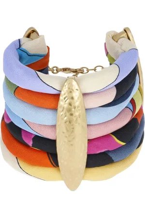 Puccini Pulsera Tubular De Sarga De Seda