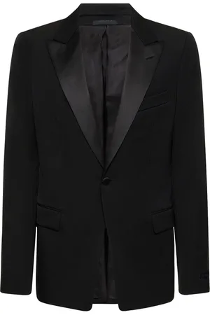 Lanvin Chaqueta Esmoquin Cruzada De Lana