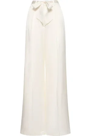 GABRIELA HEARST Pantalones Anchos De Seda