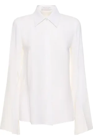 Michael Kors Camisa De Georgette De Seda