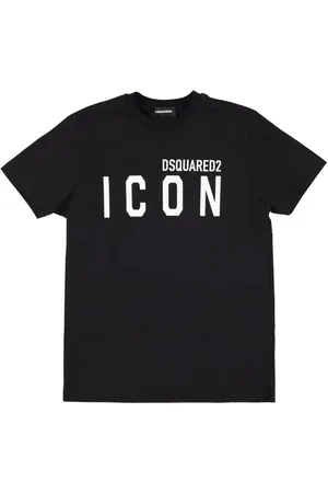 Dsquared2 Camiseta De Algodón Jersey Con Logo