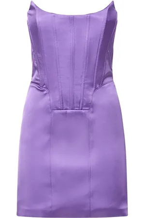 GIUSEPPE DI MORABITO Vestido Bustier Corto De Satén