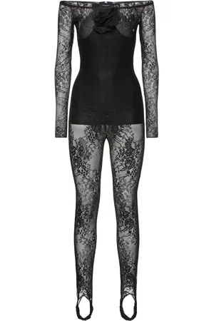 GIUSEPPE DI MORABITO Jumpsuit Con Encaje Stretch
