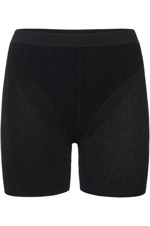 LIVE THE PROCESS Shorts De Punto Con Cintura Alta