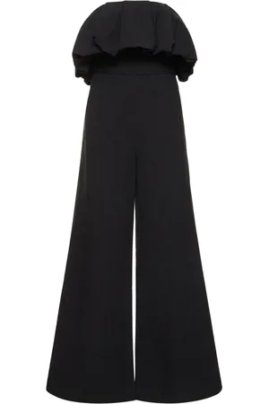 Simkhai Jumpsuit De Lino Y Algodón Hombros Descubiertos