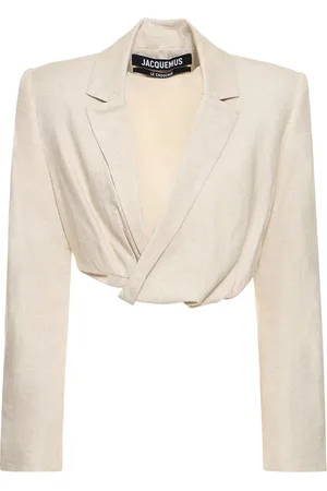 Jacquemus Chaqueta Corta De Lino