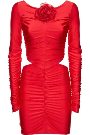 GIUSEPPE DI MORABITO Vestido Corto De Jersey Stretch Brillante