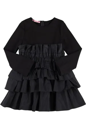 MISS BLUMARINE Vestido De Punto Milano Y Popelina