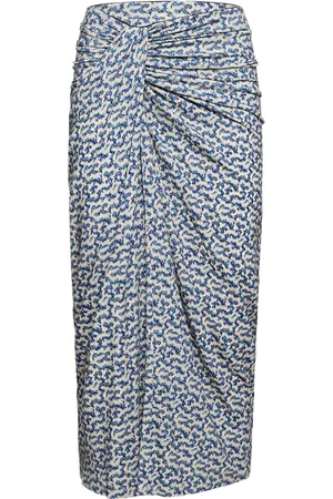 Marant Etoile Falda Midi De Viscosa