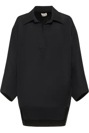 Khaite Vestido Corto De Viscosa
