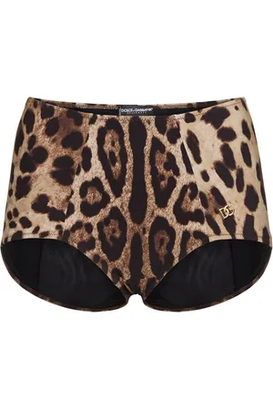 Dolce & Gabbana Braguitas De Bikini De Jersey Estampado