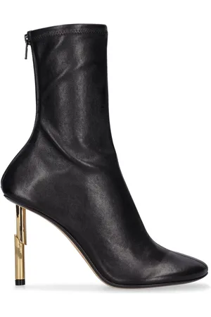 Lanvin Botines De Piel Stretch 95mm