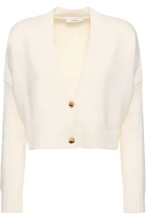 Max Mara Cárdigan Corto De Lana Y Cashmere