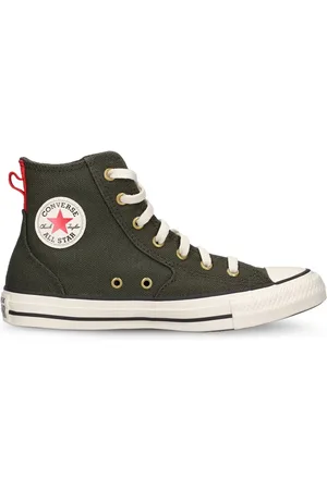 Converse Sneakers De Lona De Algodón Con Cordones
