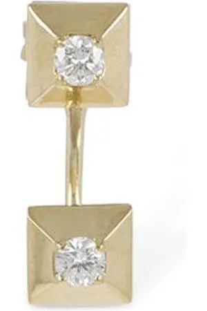 Eera Pendiente Individual De 18k Y Diamante