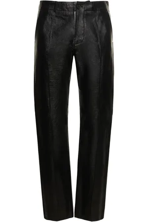 VERSACE Pantalones De Piel