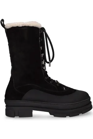 Jimmy Choo Botines De Lona Y Piel 20mm
