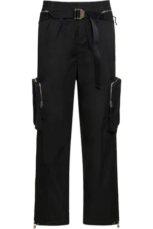 DION LEE Pantalones Cargo De Algodón Orgánico Con Riñonera