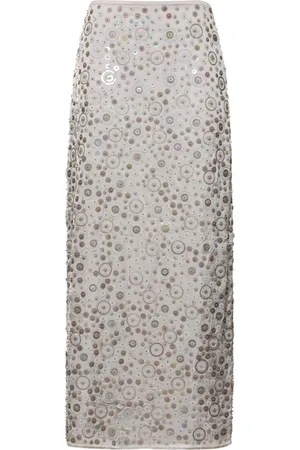 Saks Potts Falda Midi Con Decoraciones