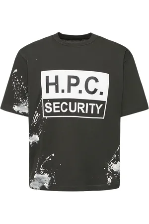 Heron Preston Camiseta De Jersey De Algodón Estampada