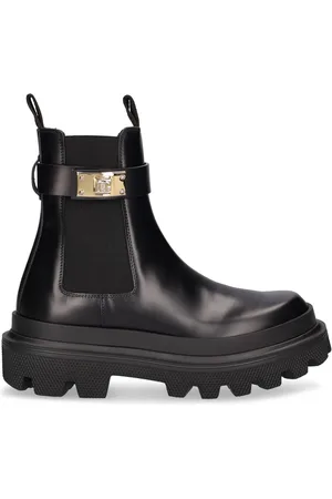 Dolce & Gabbana Botines De Piel Cepillada 50mm