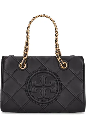 Tory Burch Bolso De Piel Mini Fleming De Piel Con Asa