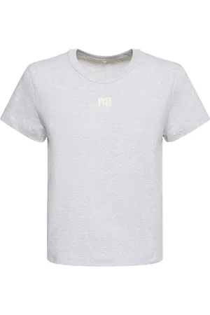Alexander Wang Camiseta De Algodón Jersey