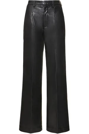ANINE BING Pantalones De Piel Sintética