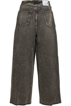 MIHARA YASUHIRO Pantalones De Denim De Algodón