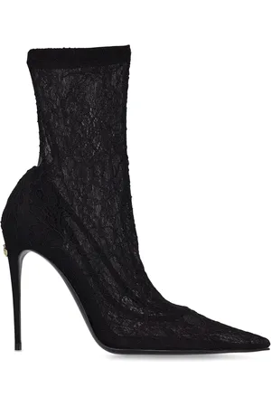 Dolce & Gabbana Zapatos De Tacón De Encaje 105mm