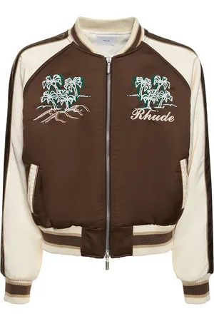 Rhude Chaqueta De Satén Crepé